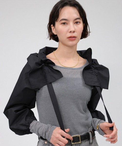 ブラウス シャツ 「VIOLETTEROOM」collarsleeves レディース