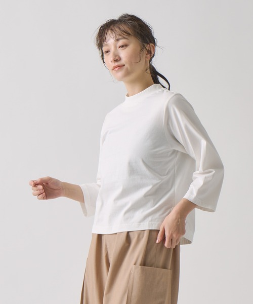 tシャツ 「KELEN / ケレン」 7分丈スリーブトップス HARP7 レディース