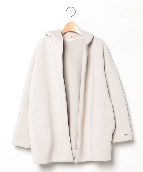 lounge dress コート　新品未使用 Loungedress（ラウンジドレス） コート FREE ライトグレー レディース