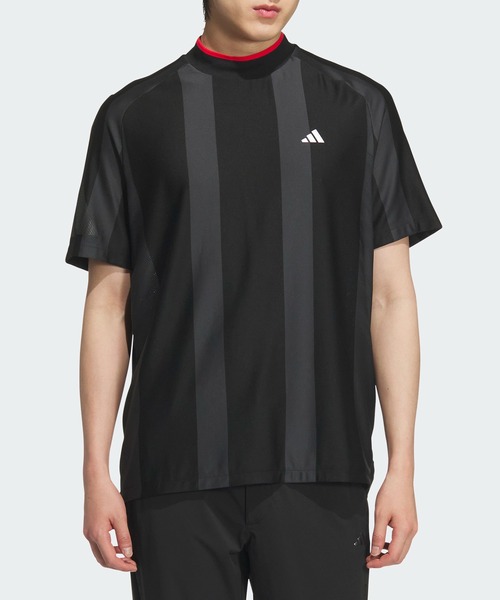 adidas（アディダス） ポロシャツ アディゼロ メッシュ モックネック