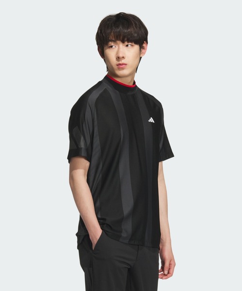 adidas（アディダス） ポロシャツ アディゼロ メッシュ モックネック