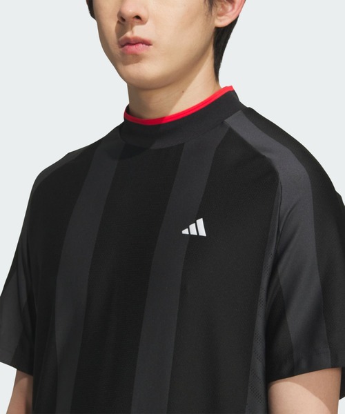 adidas（アディダス） ポロシャツ アディゼロ メッシュ モックネック