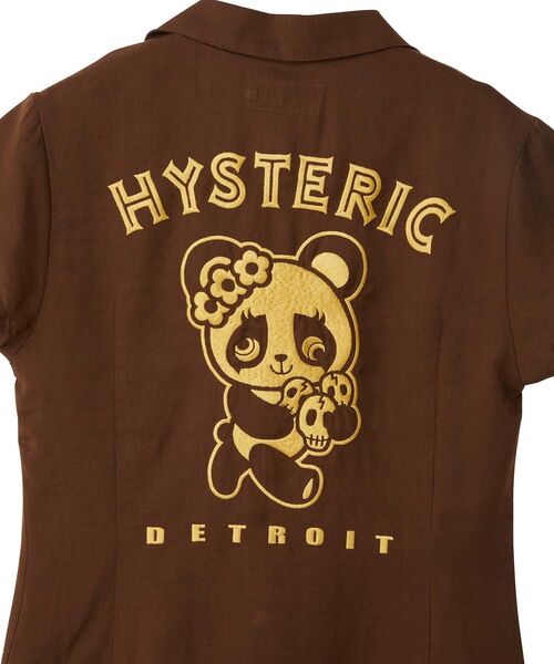 HYSTERIC GLAMOUR ボーリングシャツ SPOOK SHOW刺繍 ボーリングシャツ|HYSTERIC GLAMOUR WOMEN