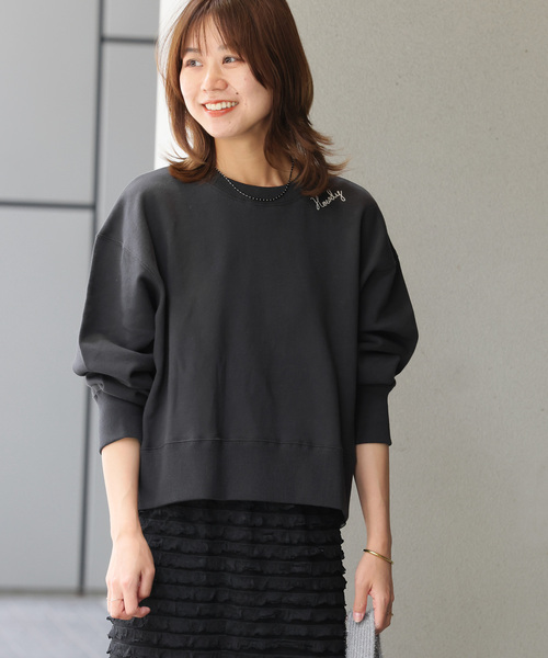「JOURNAL STANDARD relume」 スウェットカットソー FREE グレー系その他 レディース JOURNAL STANDARD relume 「JOURNAL relume」 スウェット