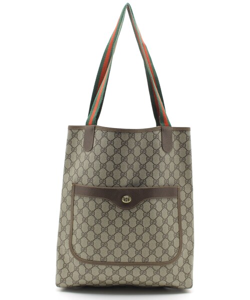 ポ*ン様 GUCCI トートバッグ ブラウン/ベージュ GUCCI グッチ ジャンボ GG 2wayトートバッグ ベージュ/ブラウン