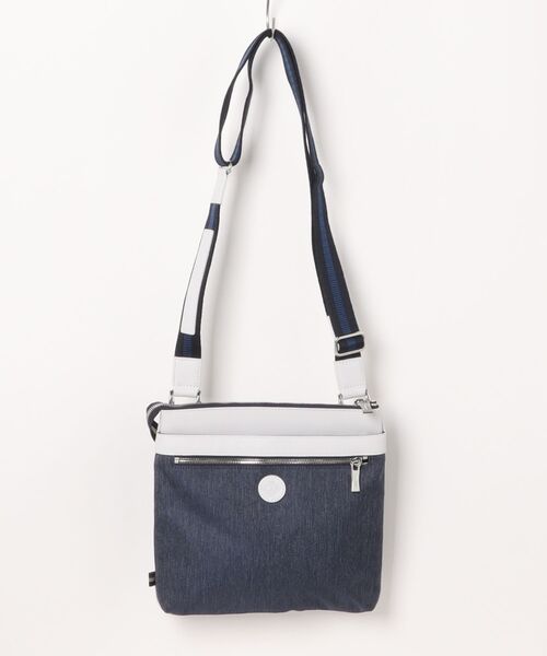  JEANS ブラックショルダーバッグ Orobianco ショルダーバッグ ジーンズ2 3L 93111 メンズ