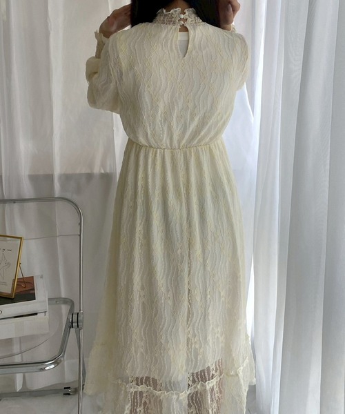 ワンピース 総レースフリルワンピース : ZOZOTOWN Yahoo!店 - 通販