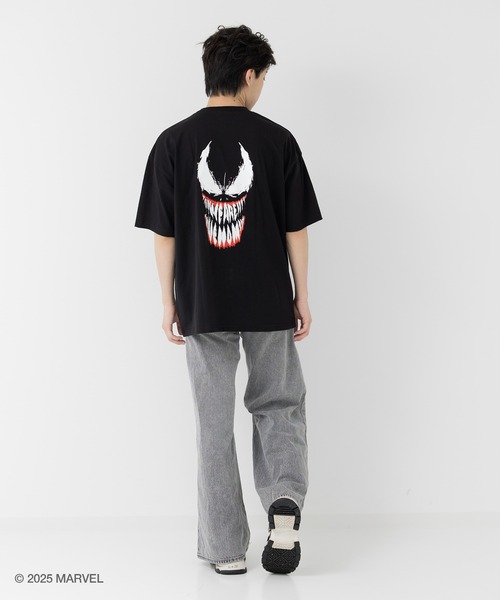 MARVEL（マーベル） tシャツ 「ヴェノム」半袖Tシャツ メンズ