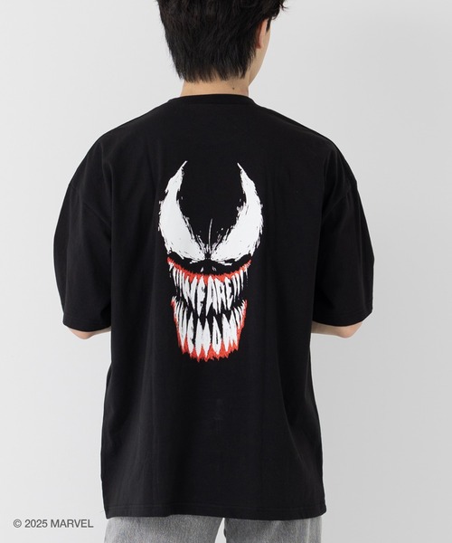 MARVEL（マーベル） tシャツ 「ヴェノム」半袖Tシャツ メンズ