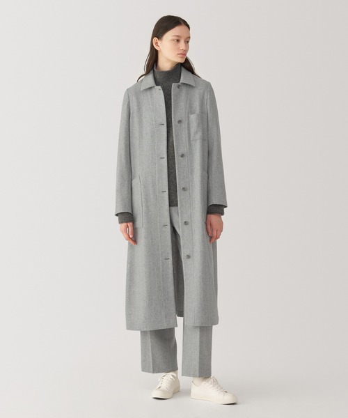 MUJI Labo 「MUJI Labo」 ステンカラーコート M グレー メンズ