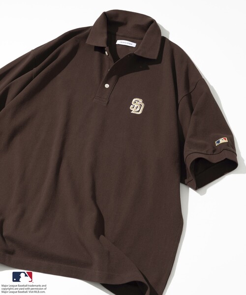 MLB ポロシャツ FREAK'S STORE/フリークスストア ワンポイント