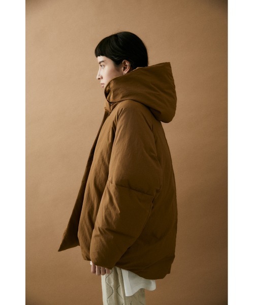 「BLACK BY MOUSSY」 ダウンジャケット 1 キャメル レディース_画像6