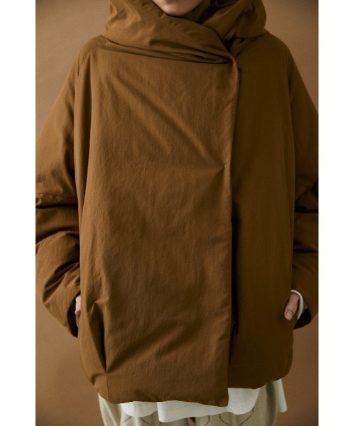 「BLACK BY MOUSSY」 ダウンジャケット 1 キャメル レディース_画像9