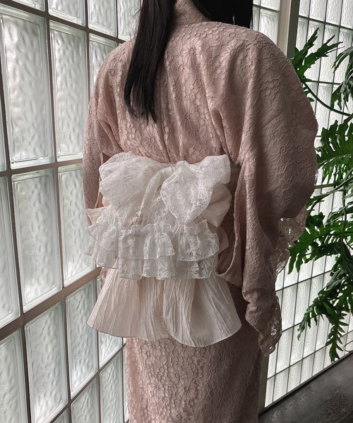 兵児帯　大人の兵児帯　チューリップ　フリル　長め tu1593_v12.jpg