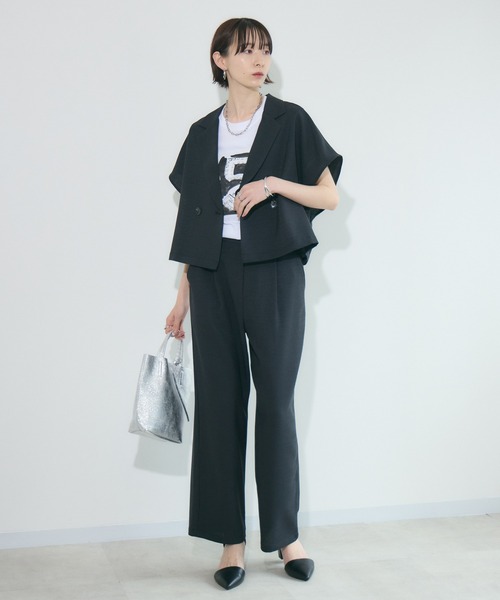 【CLOCHE】　春夏用　ジャケット Paradise Picnic ジャケット テーラードジャケット cloche