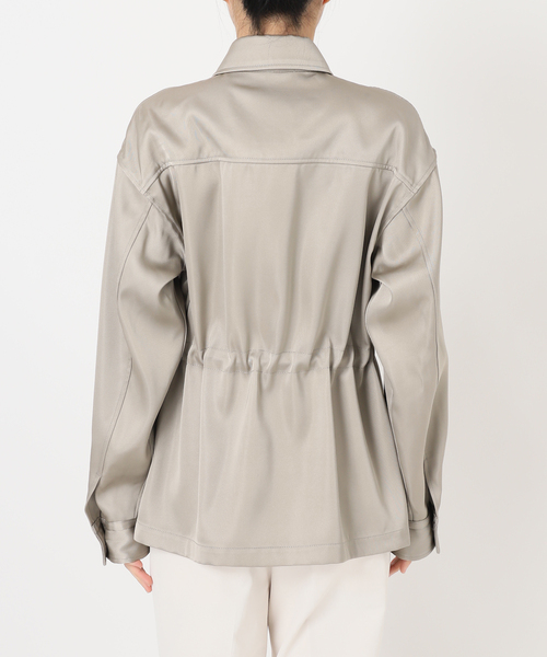 NOBLE 「NOBLE」 長袖シャツ 38 グリーン レディース : ZOZOTOWN