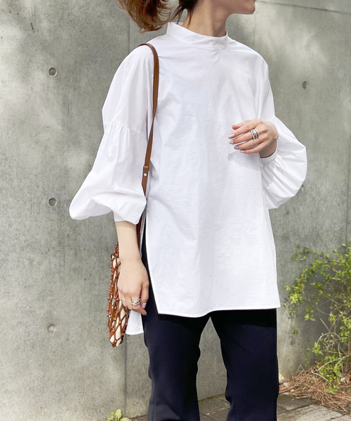 「Spick & Span」 長袖ブラウス - ブラック レディース Spick＆Span 「Spick & Span」 長袖ブラウス - ブラック