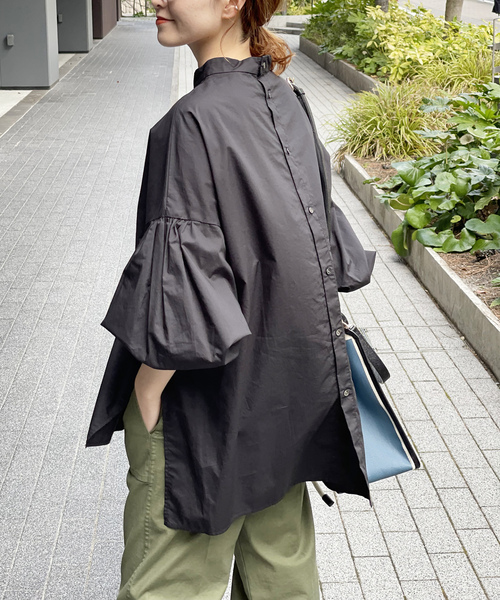 Spick＆Span 「Spick & Span」 長袖ブラウス - ブラック