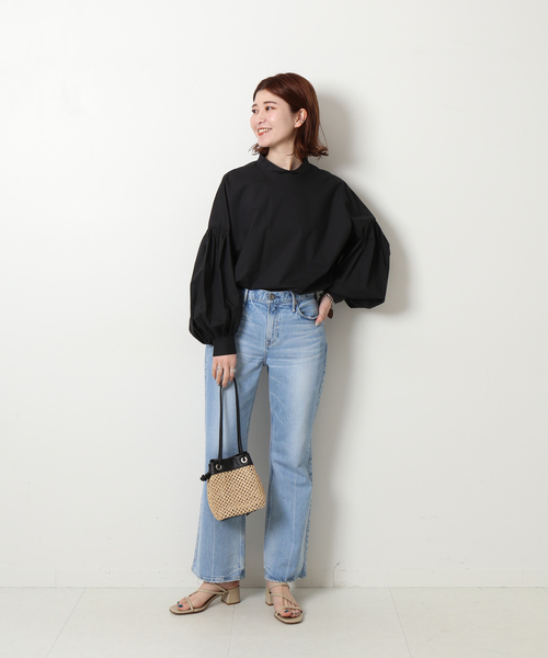 Spick＆Span 「Spick & Span」 長袖ブラウス - ブラック