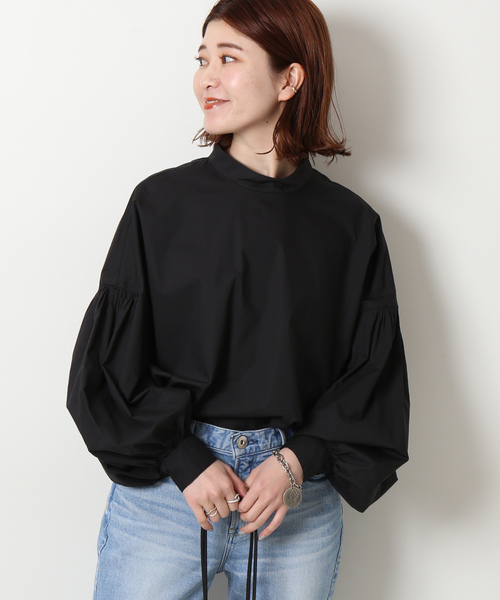 「Spick & Span」 長袖ブラウス - ブラック レディース Spick＆Span 「Spick & Span」 長袖ブラウス - ブラック