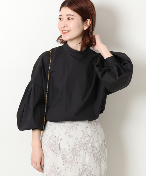 Spick＆Span 「Spick & Span」 長袖ブラウス - ブラック