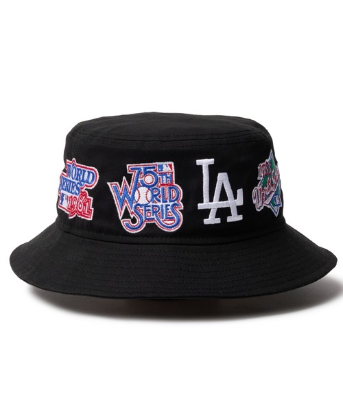 【非売品】Dodgersファン必見　LAロゴ付きバケットハット　限定品 非売品】Dodgersファン必見 LAロゴ付きバケットハット 限定品