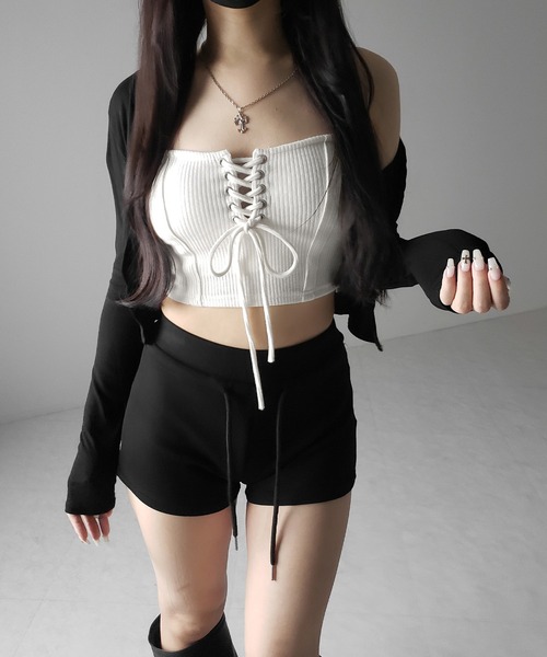 me+em select（ミームセレクト） チューブトップ ベアトップ