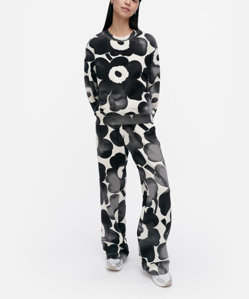 トレーナー スウェット 「kioski」Leiot Akvarelli Unikko / sweatshirt レディース