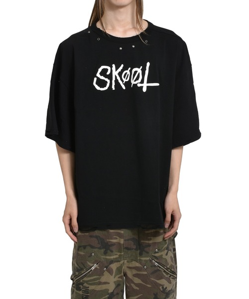 すぐ届く！Skoot☆EXCLUSIVE T-SHIRT 要在庫確認 SKOOT スクート FW24 EXCLUSIVE T-SHIRT / BLK - NUBIAN
