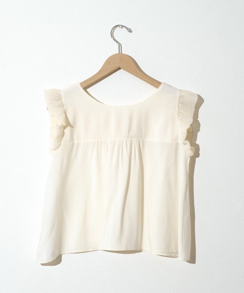 flower ブラウス シャツ レーシーブロッサムトップ レディース