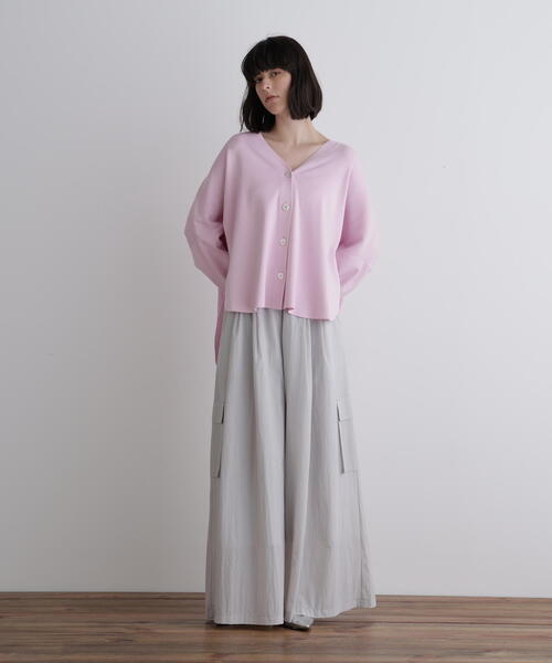 LE PHIL（ル フィル） カーディガン オーバーサイズラウンド