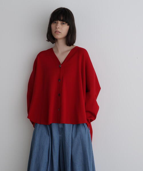 LE PHIL（ル フィル） カーディガン オーバーサイズラウンド