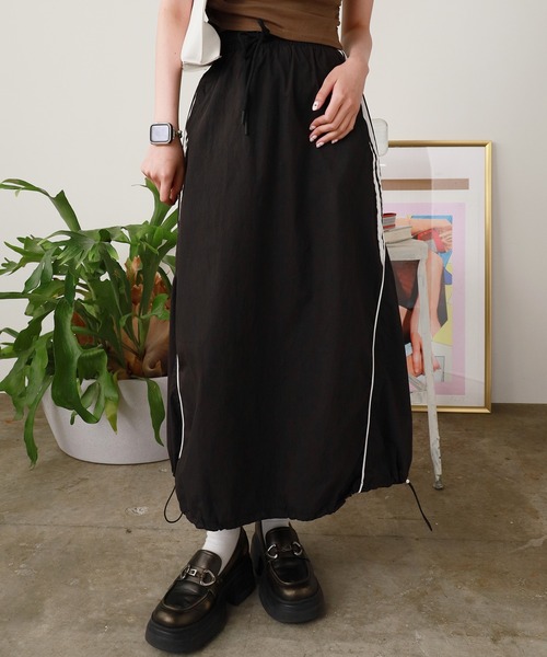 ROOP TOKYO スカート サイドライン バルーンスカート : ZOZOTOWN Yahoo