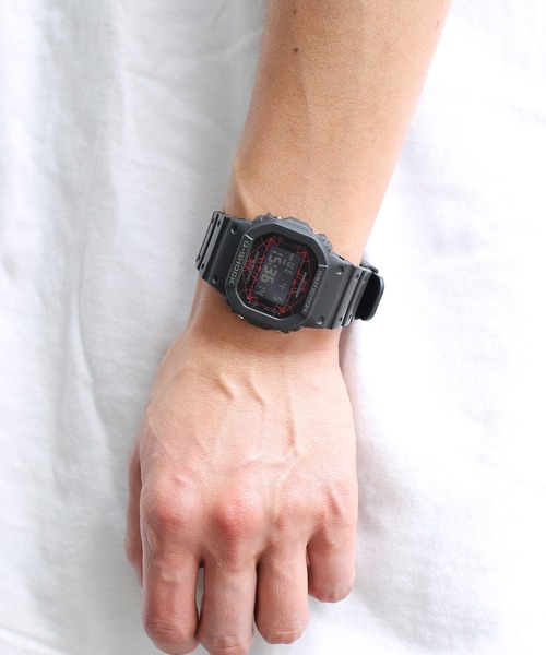 G-SHOCK 「G-SHOCK」 デジタル腕時計 ONE SIZE ブラック メンズ