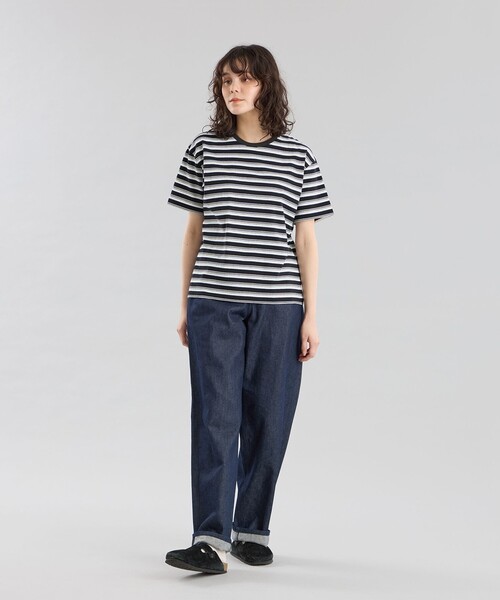 MACKINTOSH【マッキントッシュ】ボーダーボートネックカットソー ☆新品 WEB・一部店舗限定】シースルーボーダーニットプルオーバー(トップス