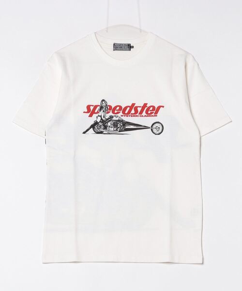 「HYSTERIC GLAMOUR」 半袖Tシャツ MEDIUM ホワイト メンズ