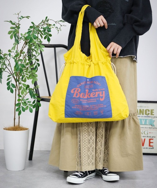 niko and…（ニコアンド） トートバッグ オリジナル ポケット巾着トート