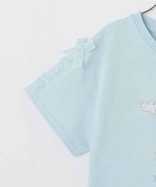 mezzo piano tシャツ エンジェルモチーフ 半袖Tシャツ キッズ 子供服