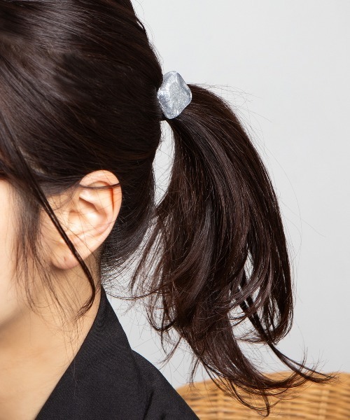 ヘアゴム スクエア モチーフ マーブル : ZOZOTOWN Yahoo!店 - 通販