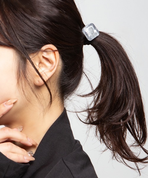 ヘアゴム スクエア モチーフ マーブル : ZOZOTOWN Yahoo!店 - 通販