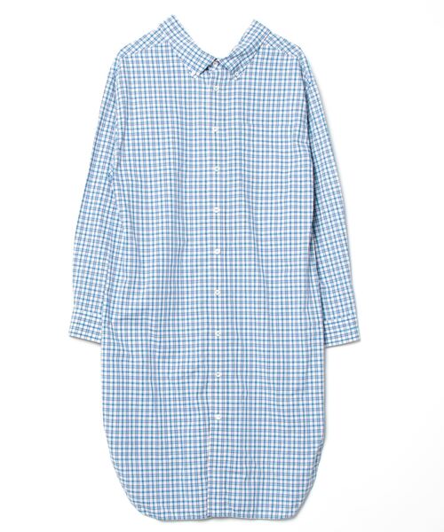Balenciaga チェック柄 長袖シャツ BALENCIAGA 「BALENCIAGA」 チェック柄長袖シャツ 34 ブルー