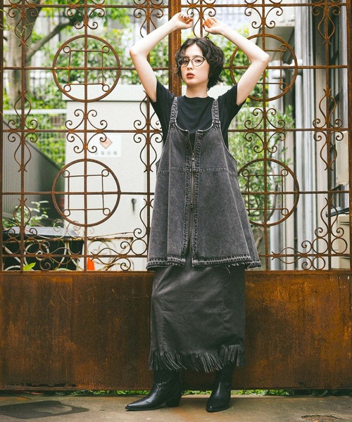 ニコアンド 2wayマキシプリントワンピースL ニコアンド 2wayマキシプリントワンピースL MODE NORM CORE] 2WAY