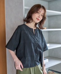 ブラウス シャツ パッチワークシャツ レディース｜ZOZOTOWN Yahoo!店