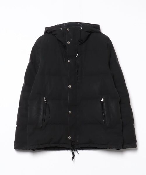 【公式】BTS(防弾少年団)ダウンジャケット　黒　Lサイズ☆新品未使用 massnoun ブラック ダウンジャケット BTSジョングク着用モデル