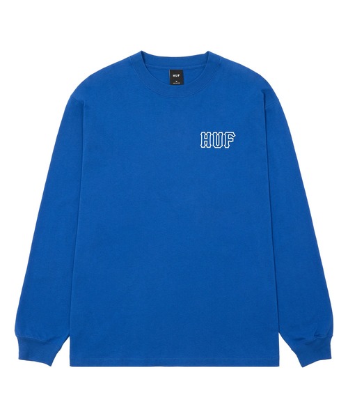 「HUF」 長袖Tシャツ LARGE ホワイト メンズ