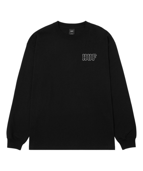 「HUF」 長袖Tシャツ LARGE ホワイト メンズ
