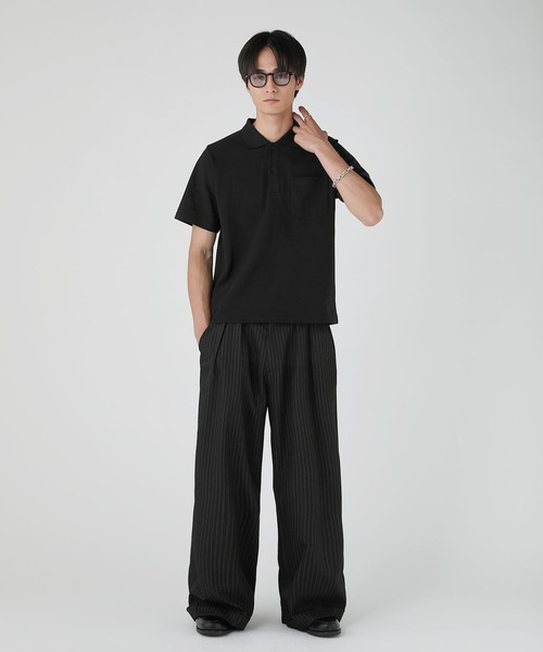 Polo by Ralph Lauren 黒 ポロシャツ S 短丈 y2k Polo by Ralph Lauren 黒 ポロシャツ S 短丈 y2k Polo Ralph Lauren 黒