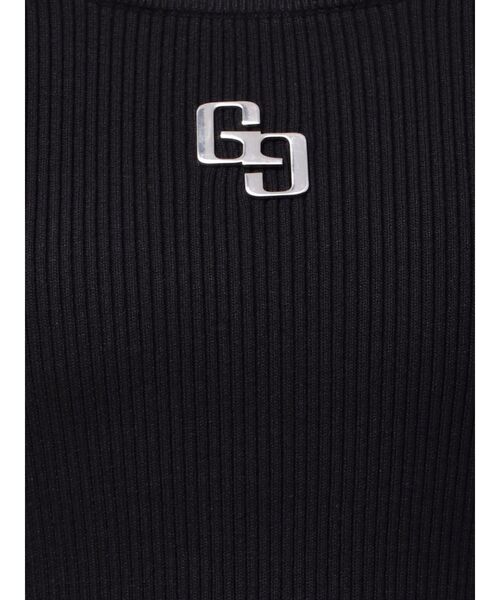 GYDA（ジェイダ） ワンピース GGプレートハーフスリーブニット