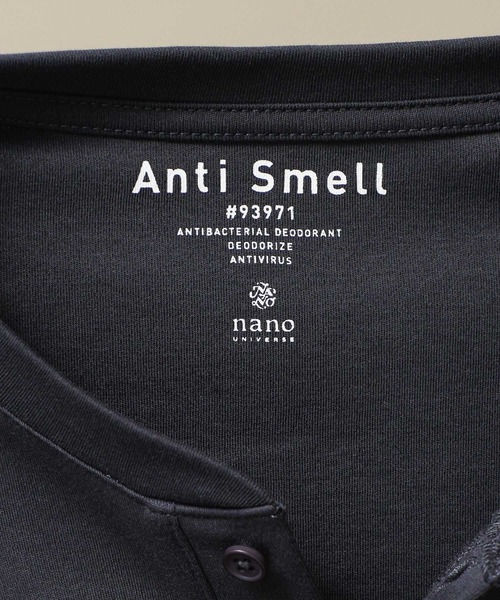「NANO universe」 長(zhǎng)袖Tシャツ L ネイビー メンズ