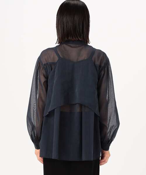 Gabardine K.T（ギャバジンK.T） ブラウス シャツ 「ツインセット